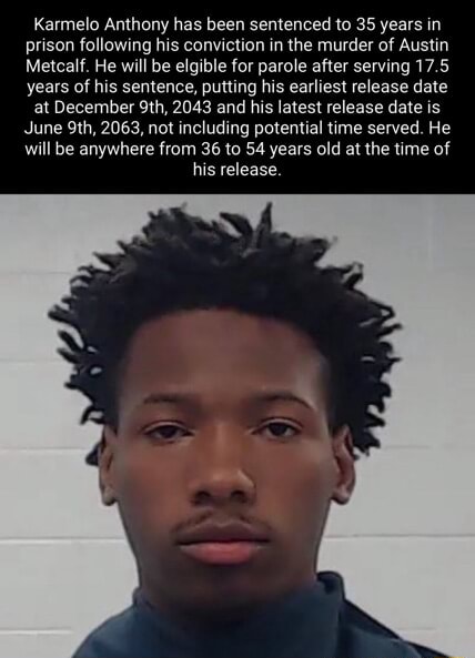 Karmelo Anthony has been sentenced to 35 years in prison following his ...